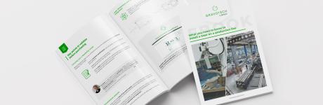 Mockup for Ebook about characteristic to consider for laser integration on production line
