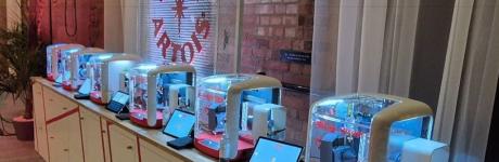 Stella Artois event with Gravotech machines