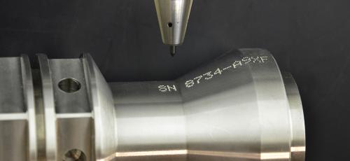 Punção 3D de uma máquina de marcação por pontos